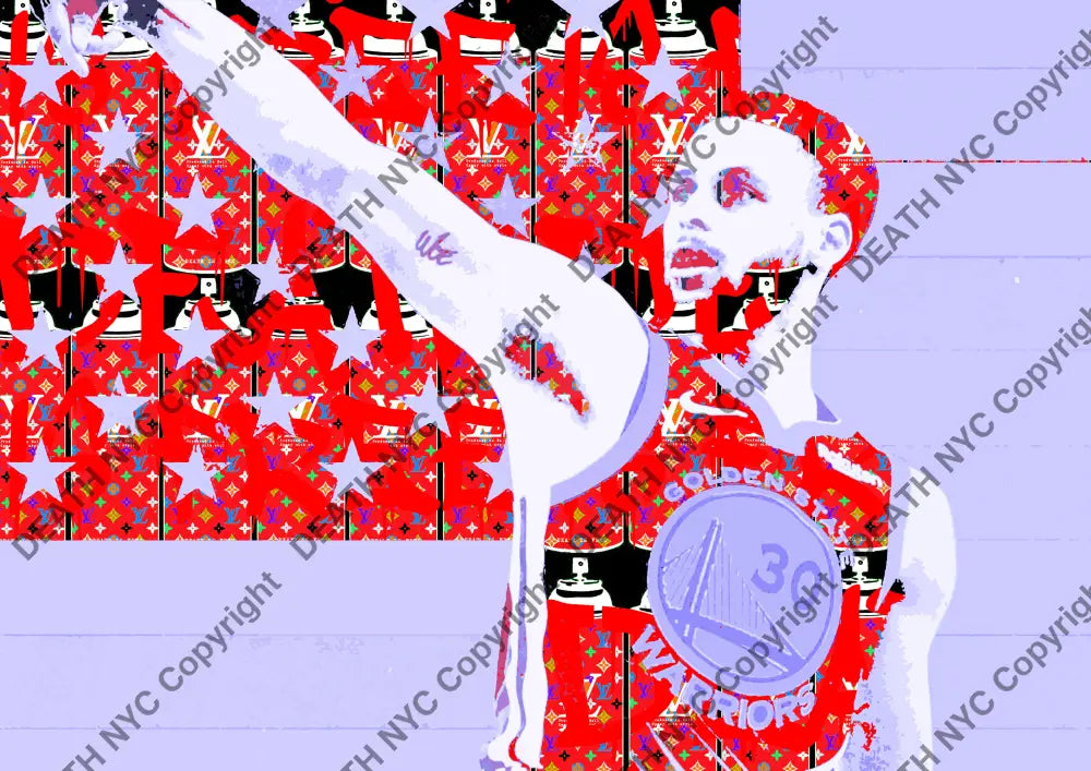 ’Deathmr39’ 45X32Cm Curry (Edition Of 100*) (2024) Art Print