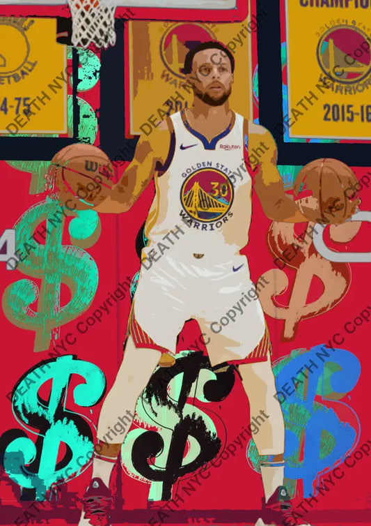 ’Deathmr42’ 45X32Cm Curry (Edition Of 100*) (2024) Art Print