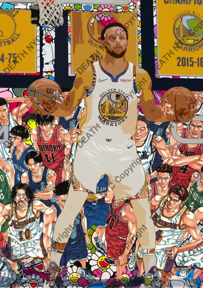 ’Deathmr45’ 45X32Cm Curry (Edition Of 100*) (2024) Art Print