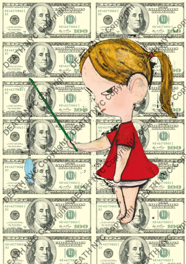 ’Deathmt1’ 45X32Cm Cute (Edition Of 100*) (2024) Art Print