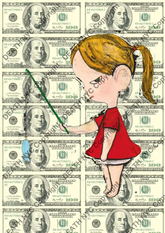 ’Deathmt1’ 45X32Cm Cute (Edition Of 100*) (2024) Art Print