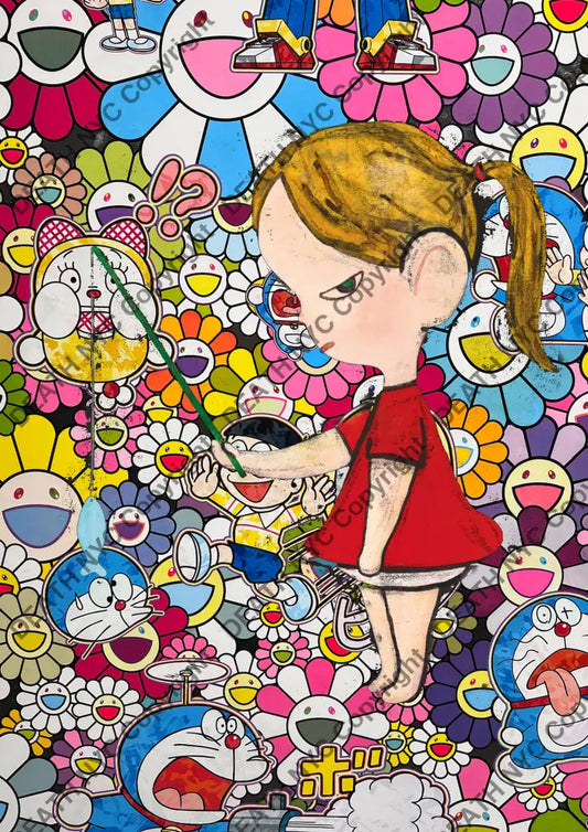 ’Deathmt2’ 45X32Cm Cute (Edition Of 100*) (2024) Art Print
