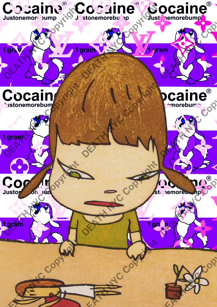 ’Deathmw142’ 45X32Cm Cute (Edition Of 100*) (2024) Art Print