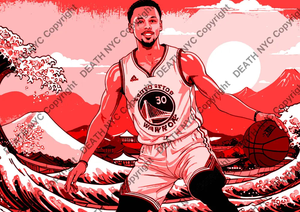 ’Deathmw17’ 45X32Cm Curry (Edition Of 100*) (2024) Art Print
