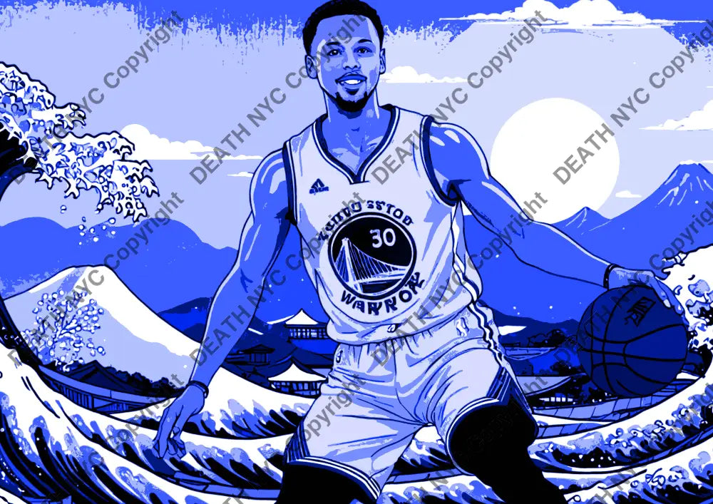 ’Deathmw19’ 45X32Cm Curry (Edition Of 100*) (2024) Art Print