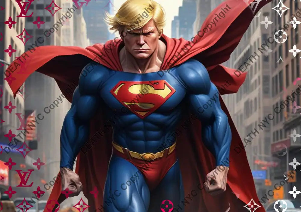 ’Deathmz145’ 45X32Cm Trump (Edition Of 100*) (2024) Art Print