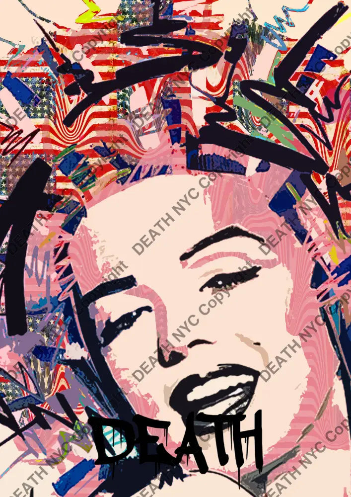 ’DEATHMZ53’’ 45x32cm monr (Edition of 100*) (2024) Art Print