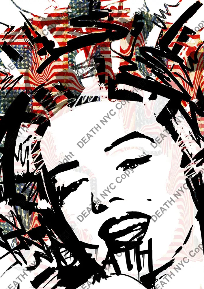 ’DEATHMZ54’’ 45x32cm monr (Edition of 100*) (2024) Art Print