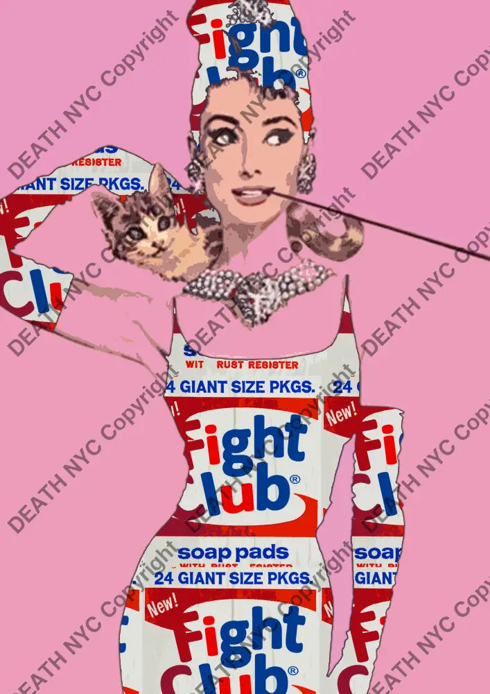 ’Deathnb136’’ 45X32Cm (Edition Of 100*) (2024) Audrey Art Print