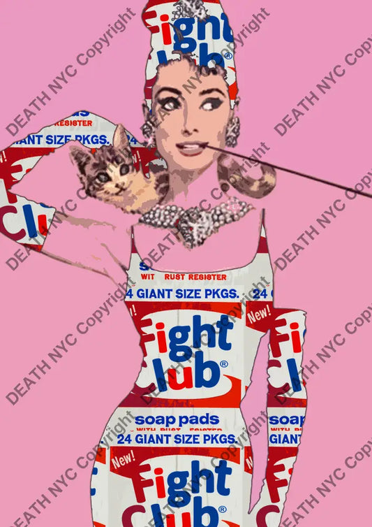 ’Deathnb136’’ 45X32Cm (Edition Of 100*) (2024) Audrey Art Print