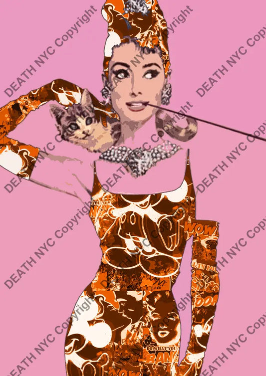 ’Deathnb138’’ 45X32Cm (Edition Of 100*) (2024) Audrey Art Print