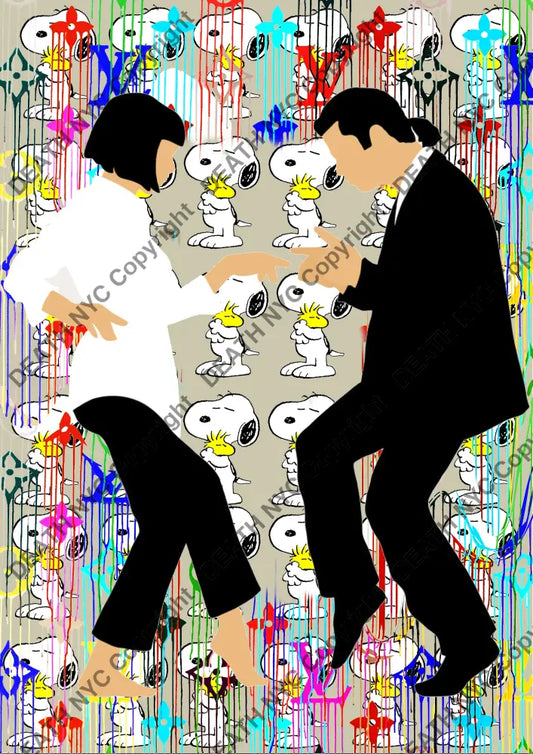 ’Deathnb14’’ 45X32Cm (Edition Of 100*) (2024) Dance Art Print