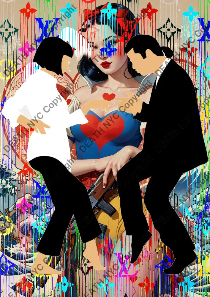 ’Deathnb15’’ 45X32Cm (Edition Of 100*) (2024) Dance Art Print