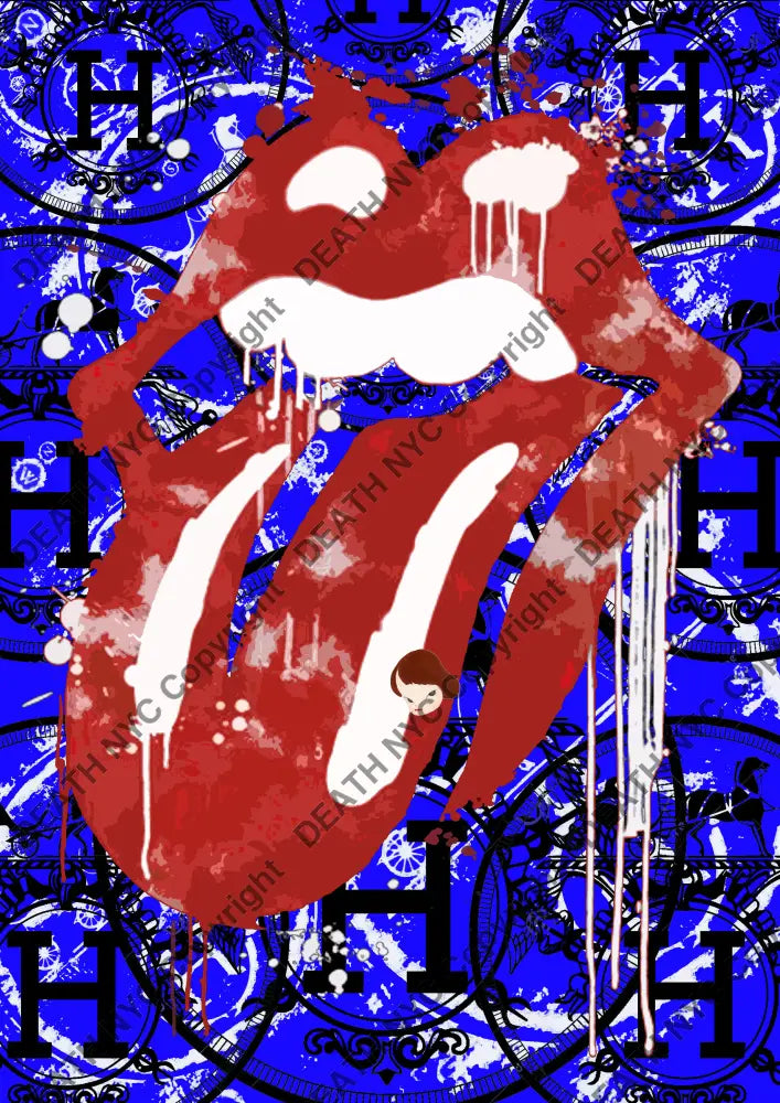 ’Deathnb26’’ 45X32Cm (Edition Of 100*) (2024) Stone Art Print
