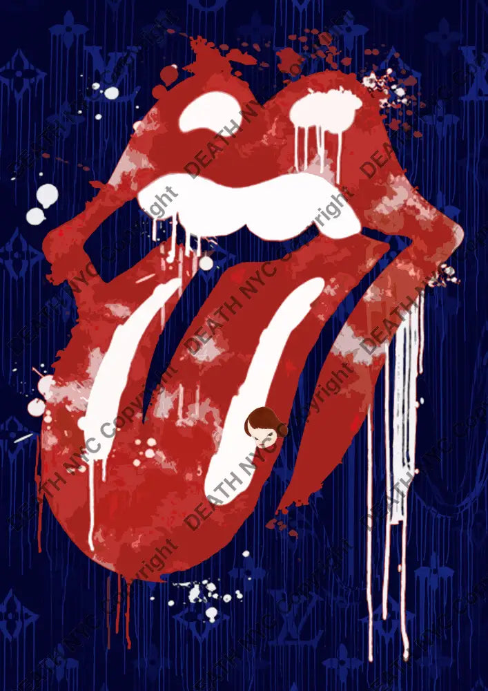 ’Deathnb27’’ 45X32Cm (Edition Of 100*) (2024) Stone Art Print
