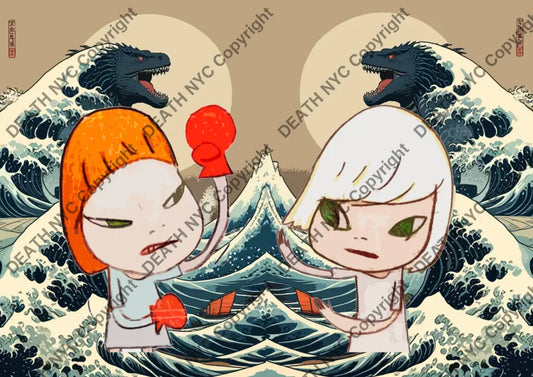 ’Deathnc112’ 45X32Cm Cute (Edition Of 100*) (2024) Art Print