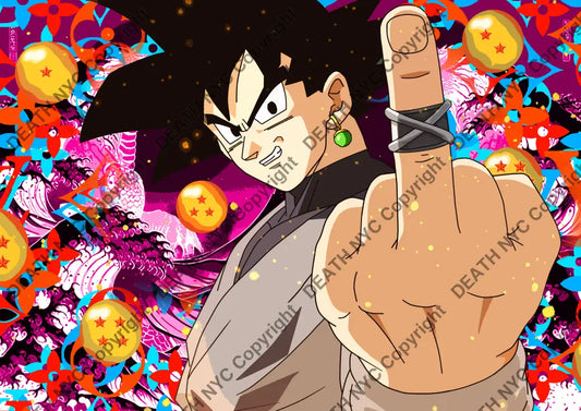 ’Deathnc126’ 45X32Cm Goku (Edition Of 100*) (2024) Art Print