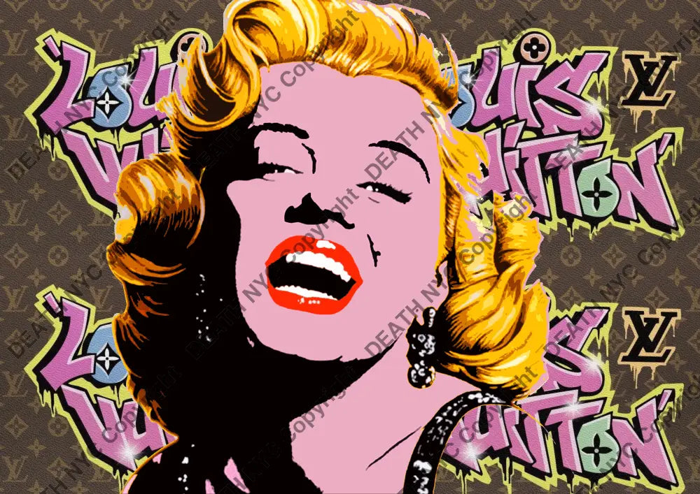 ’Deathnd1’ 45X32Cm Monroe (Edition Of 100*) (2024) Art Print