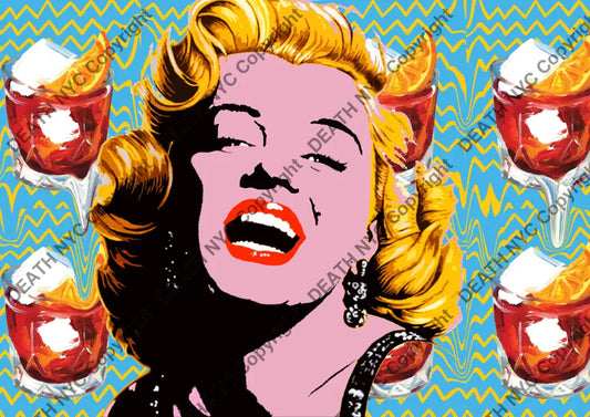 ’Deathnd3’ 45X32Cm Monroe (Edition Of 100*) (2024) Art Print