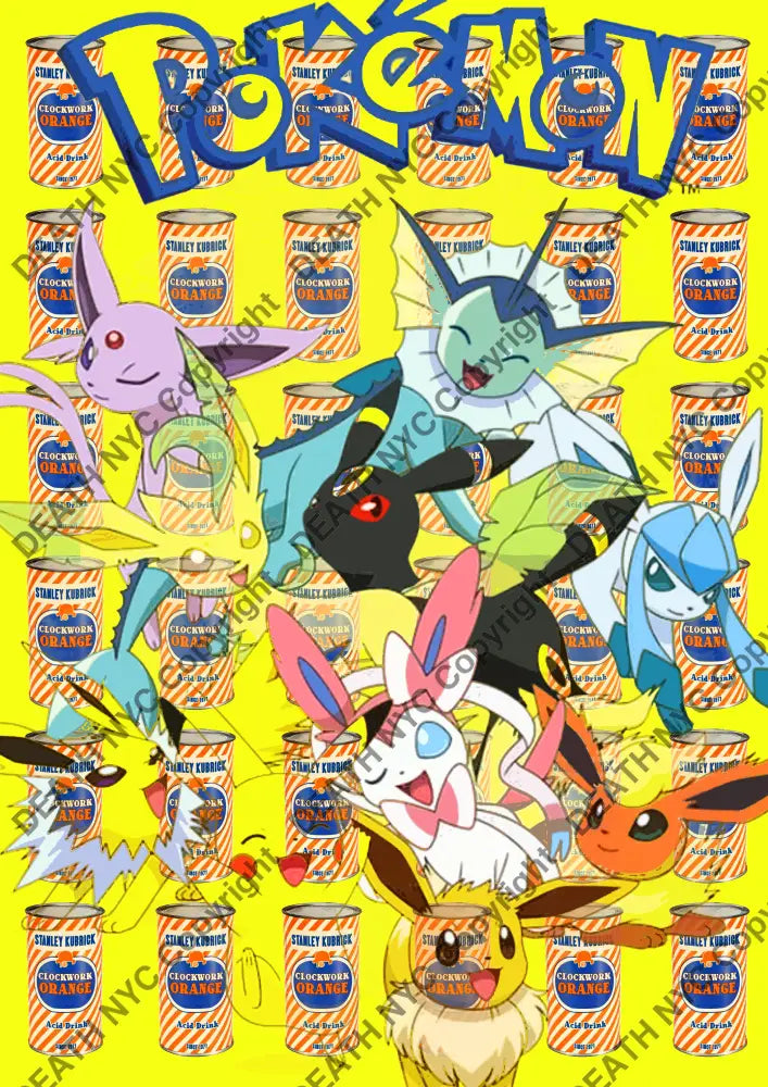 ’Deathne17’ 45X32Cm Pokemon (Edition Of 100*) (2024) Art Print