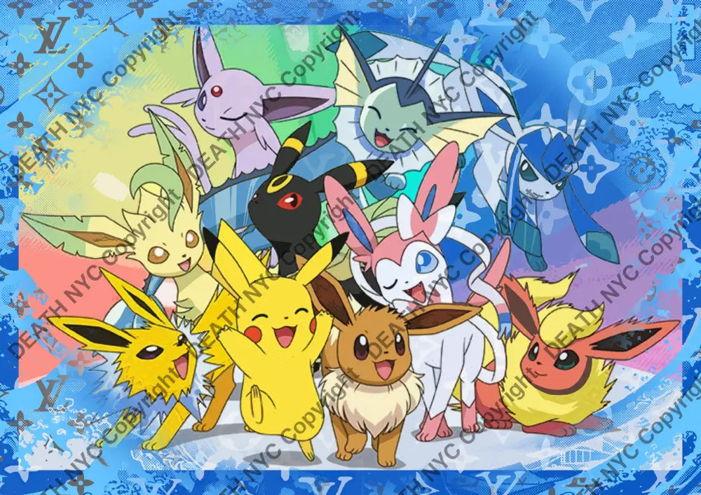 ’Deathne21’ 45X32Cm Pokemon (Edition Of 100*) (2024) Art Print