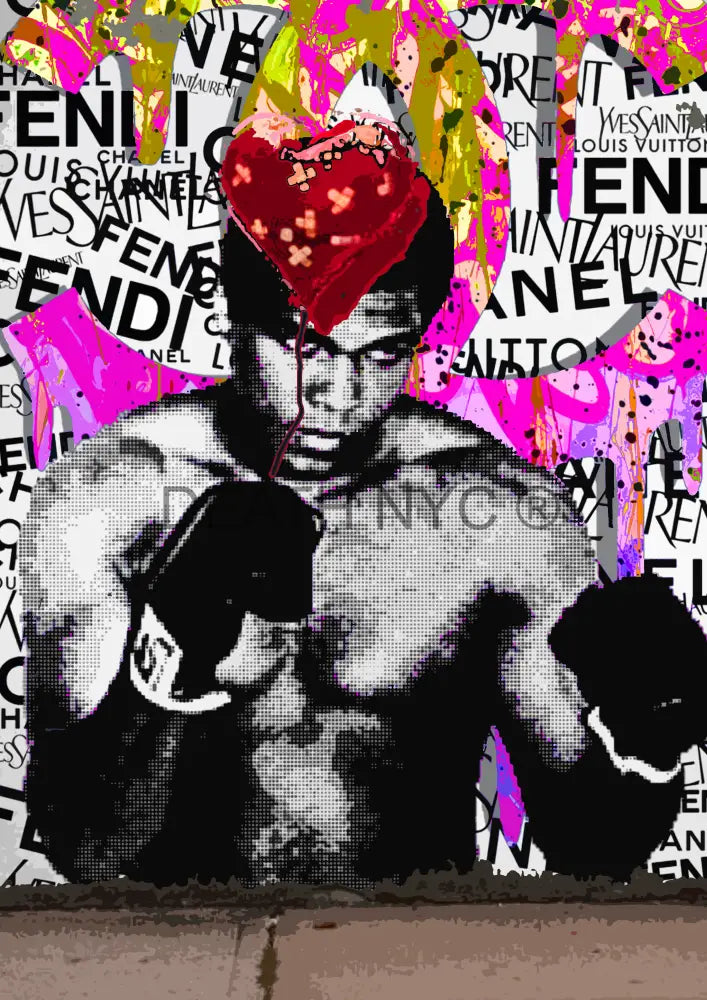 ’Deathne89’ 45X32Cm Ali (Edition Of 100*) (2024) Art Print