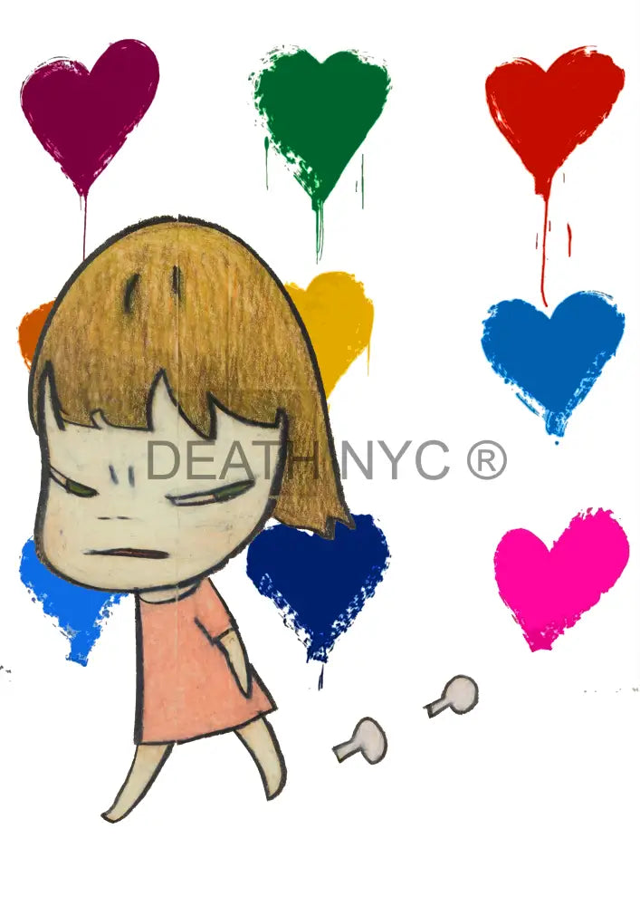 ’Deathnf32’ 45X32Cm Cute (Edition Of 100*) (2024) Art Print