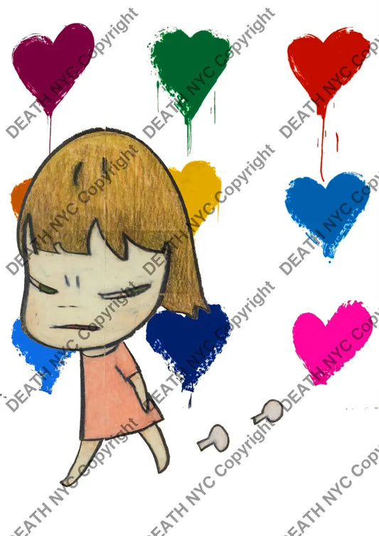 ’Deathnf32’ 45X32Cm Cute (Edition Of 100*) (2024) Art Print
