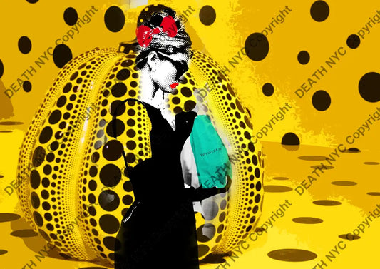 ’Deathng117’ 45X32Cm Audrey (Edition Of 100*) (2024) Art Print