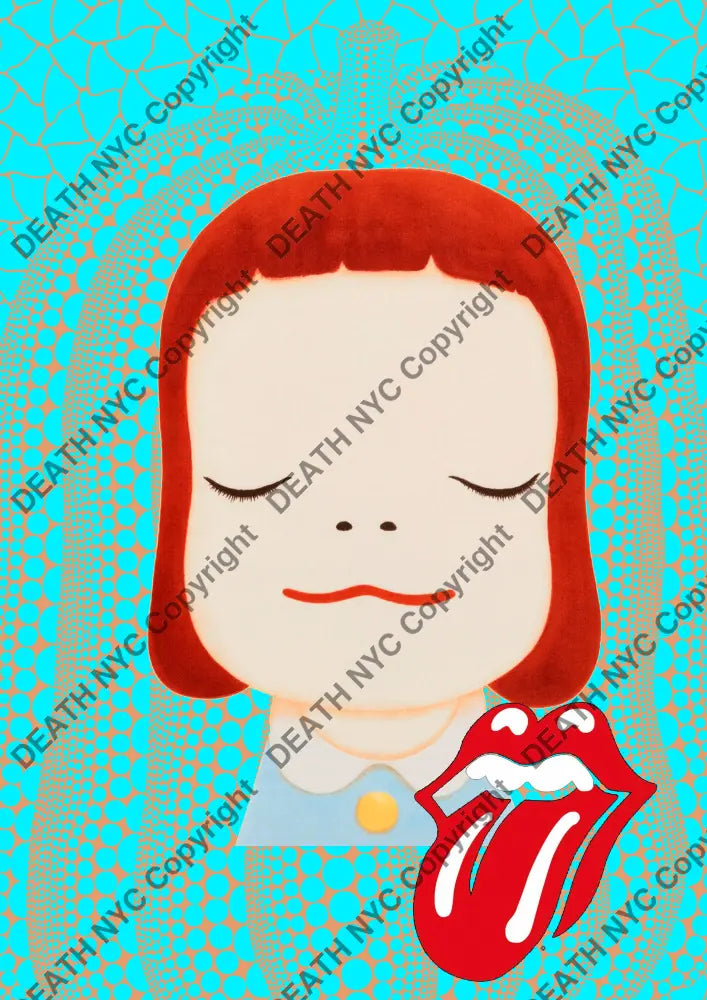 ’Deathng124’ 45X32Cm Cute (Edition Of 100*) (2024) Art Print
