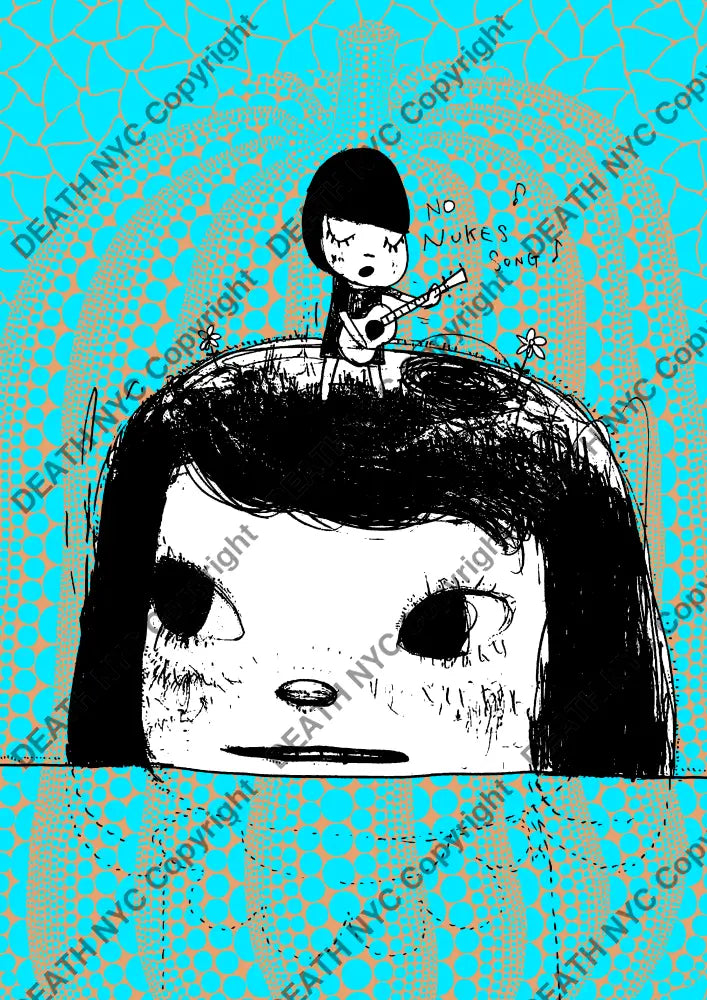 ’Deathng179’ 45X32Cm Cute (Edition Of 100*) (2024) Art Print