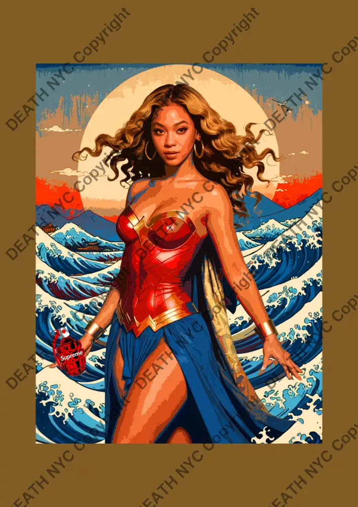 ’Deathnq124’’ 45X32Cm Beyonce (Edition Of 100*) (2024) Art Print