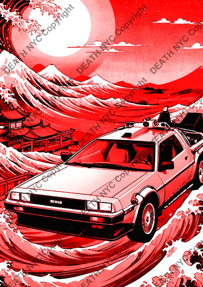 ’Deathnq80’’ 45X32Cm Wave (Edition Of 100*) (2024) Art Print