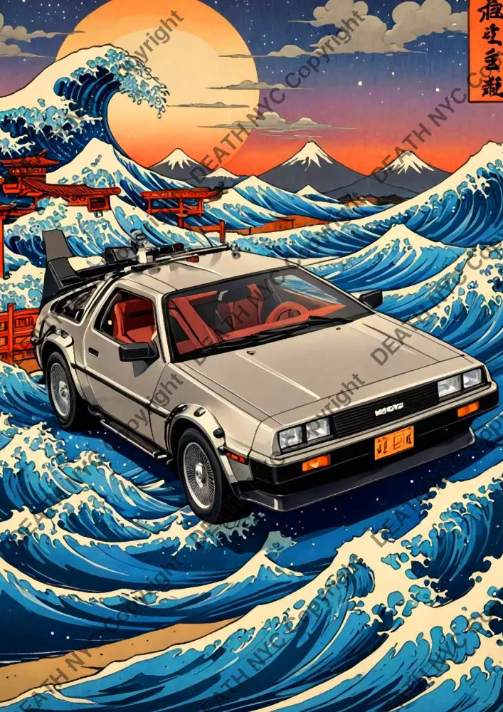 ’Deathnq81’’ 45X32Cm Wave (Edition Of 100*) (2024) Art Print