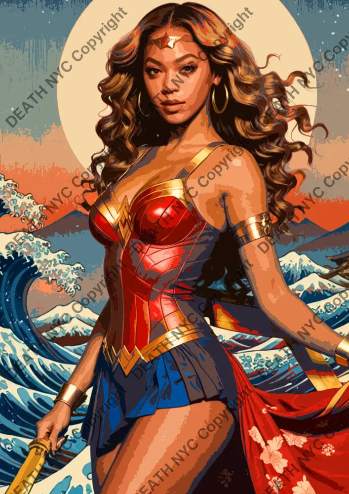 ’Deathnq96’’ 45X32Cm Beyonce (Edition Of 100*) (2024) Art Print