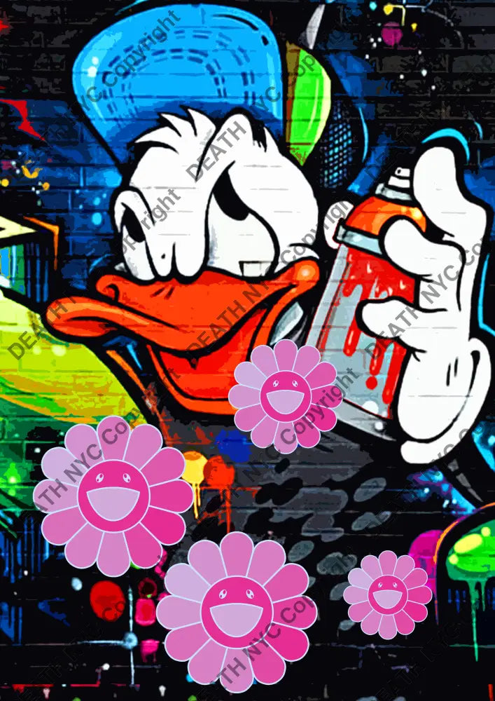 ’Deathnr141’’ 45X32Cm Donald (Edition Of 100*) (2024) Art Print