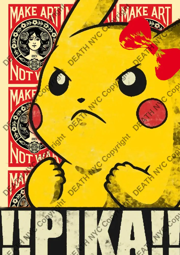’Deathnr166’’ 45X32Cm Pokemon (Edition Of 100*) (2024) Art Print