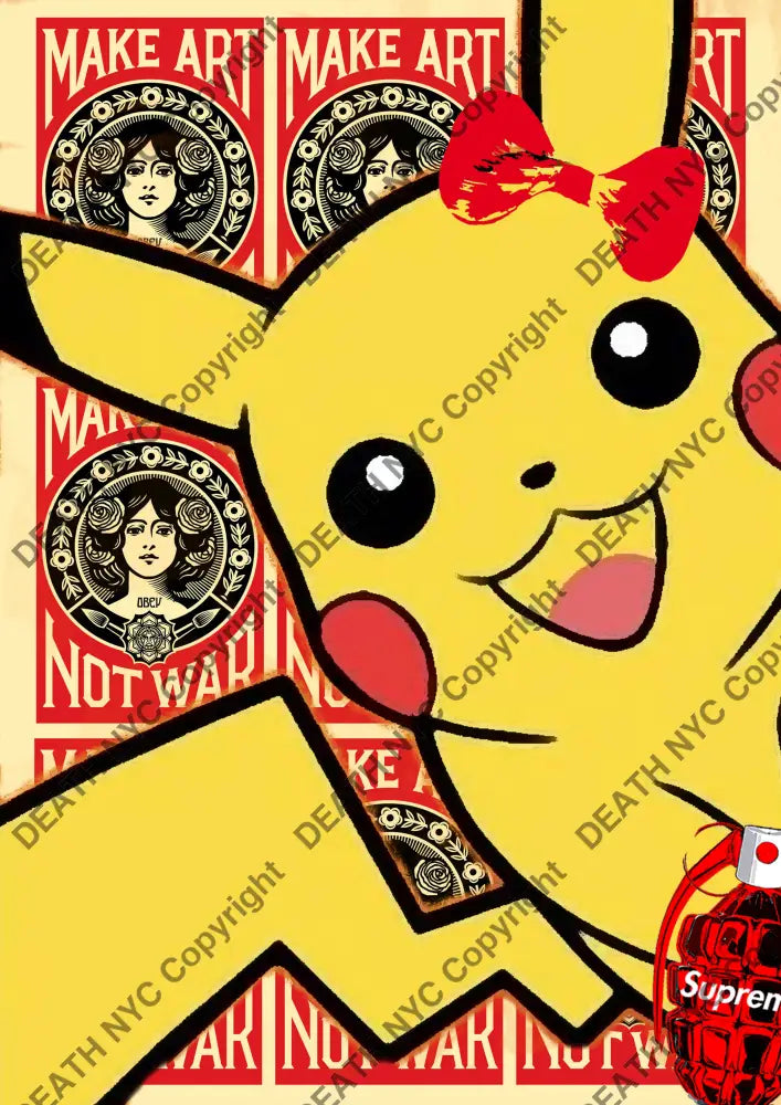 ’Deathnr168’’ 45X32Cm Pokemon (Edition Of 100*) (2024) Art Print