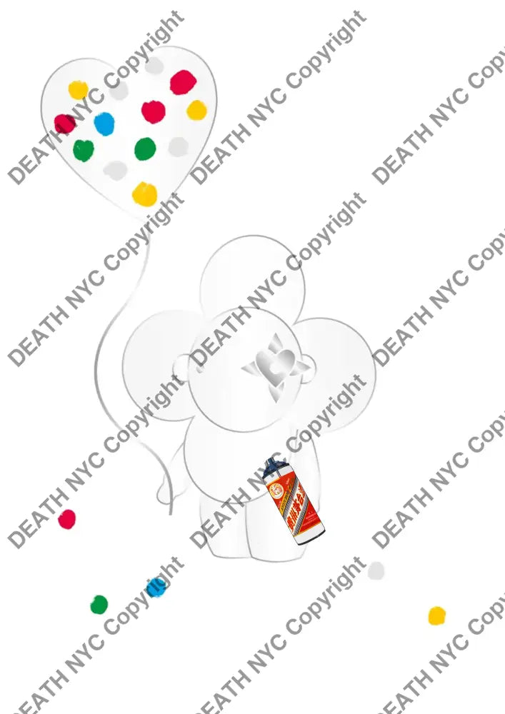 ’Deathnt165’’ 45X32Cm (Edition Of 100*) (2024) Viv Art Print