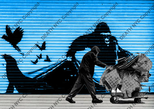 ’Deathnt79’’ 45X32Cm Banksy (Edition Of 100*) (2024) Art Print