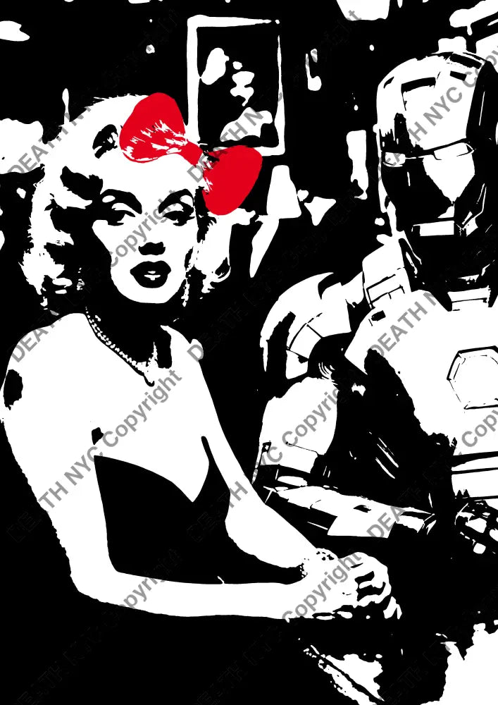 ’DEATHNU109’’ 45x32cm monr (Edition of 100*) (2024) Art Print