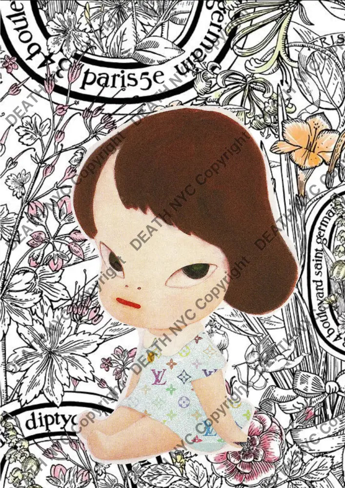 ’Deathnv155’’ 45X32Cm Cute (Edition Of 100*) (2024) Art Print