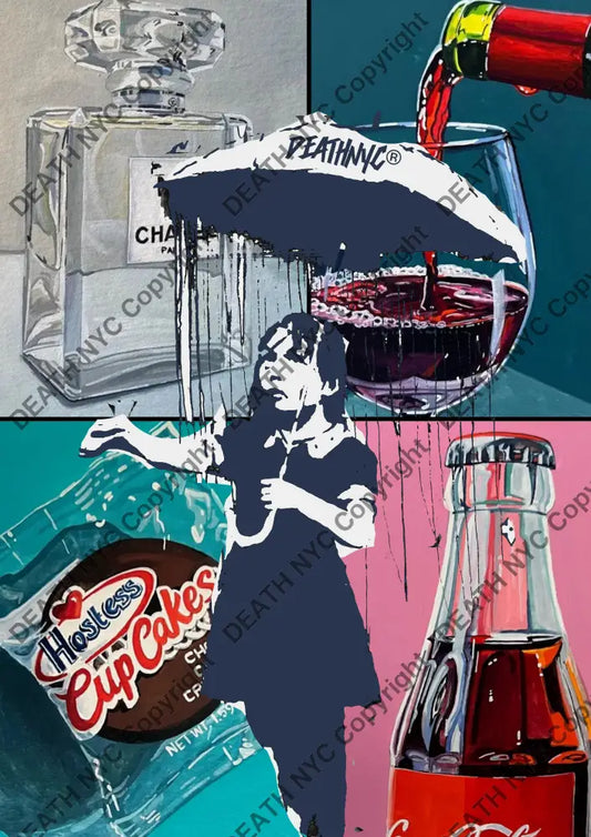 ’Deathnw24’’ 45X32Cm Banksy (Edition Of 100*) (2024) Art Print