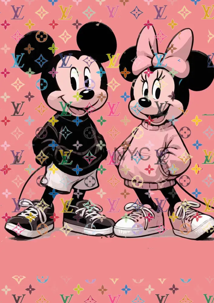 ’Deathnz66’’ 45X32Cm Mickey (Edition Of 100*) (2024) Art Print