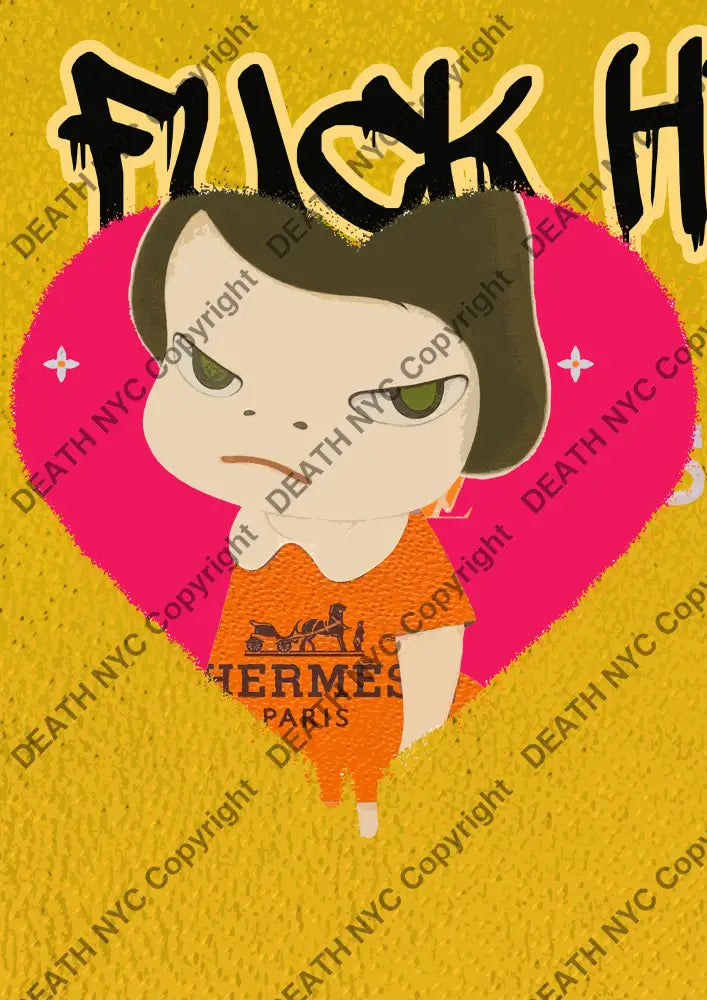 Deatho1 45X32Cm (Edition Of 100) (2020) Art Print