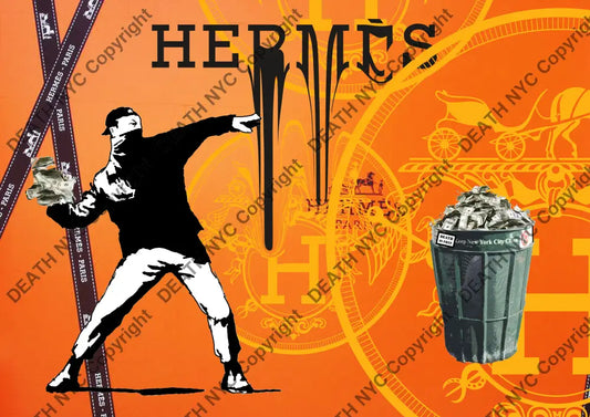 Deathp155 Banksy (Edition Of 100) (2022) Art Print