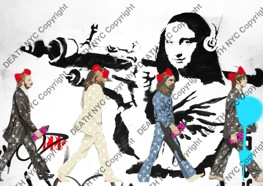 Deathp16 Mona (Edition Of 100) (2022) Art Print