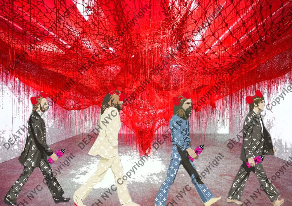 Deathp187 Beatles (Edition Of 100) (2022) Art Print