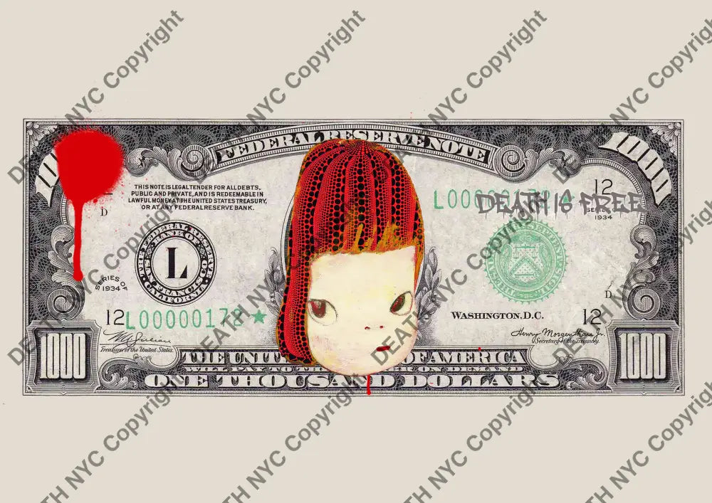 Deathp206 Cute (Edition Of 100) (2022) Art Print