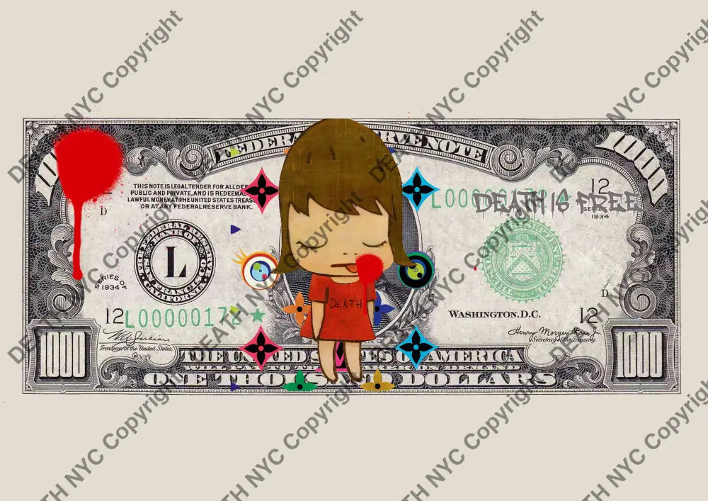Deathp207 Cute (Edition Of 100) (2022) Art Print